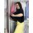 T-Shirt Kurzarm Damen Neon (Einheitsgröße / Neon) ITALIENISCHE MODA IM2191208