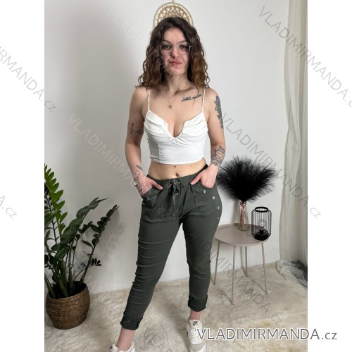 Übergroßer gestrickter Langarmpullover für Damen (S/M EINHEITSGRÖSSE) ITALIAN FASHION IMSN2416125