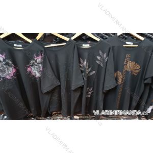 Tunika Kurzarm Damen (Uni L / XXL) TURKISH FASHION TM920035