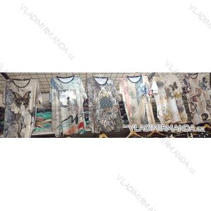 Tunika Kurzarm Damen (Uni L / XXL) TURKISH FASHION TM920035