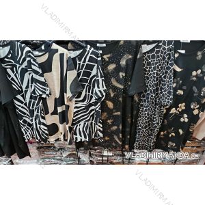 Tunika Kurzarm Damen (Uni L / XXL) TURKISH FASHION TM920035