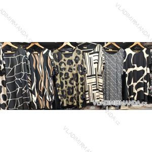 Tunika Kurzarm Damen (Uni L / XXL) TURKISH FASHION TM920035