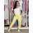 Elegante, lange Jogginghose für Damen (Einheitsgröße S/M/L) ITALIAN FASHION IMD23634