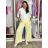Elegante, lange Jogginghose für Damen (Einheitsgröße S/M/L) ITALIAN FASHION IMD23634