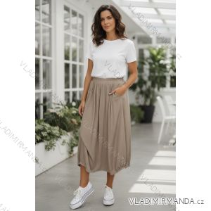 Elegante, lange Jogginghose für Damen (Einheitsgröße S/M/L) ITALIAN FASHION IMD23634