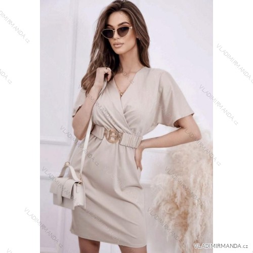 Elegante, lange Jogginghose für Damen (Einheitsgröße S/M/L) ITALIAN FASHION IMD23634 beige S / M / L