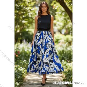 Elegante, lange Jogginghose für Damen (Einheitsgröße S/M/L) ITALIAN FASHION IMD23634