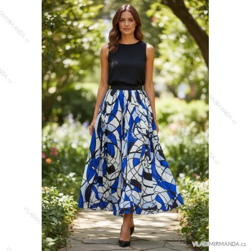 Elegante, lange Jogginghose für Damen (Einheitsgröße S/M/L) ITALIAN FASHION IMD23634