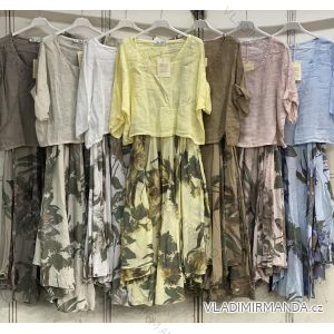 Ärmellose Jacke mit langen Ärmeln (uni sl) ITALIENISCHE Mode IMC17326