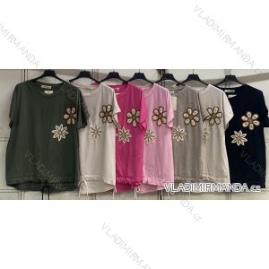 Ärmellose Jacke mit langen Ärmeln (uni sl) ITALIENISCHE Mode IMC17326