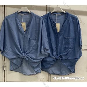 Ärmellose Jacke mit langen Ärmeln (uni sl) ITALIENISCHE Mode IMC17326