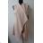 Weste Damen geschnittenes Leder (uni SL) ITALIAN Fashion IM917202
