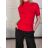 Kurzarm-Rollkragenpullover für Damen (Einheitsgröße S/M/L) ITALIAN FASHION IMWK24F3666-1