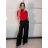 Kurzarm-Rollkragenpullover für Damen (Einheitsgröße S/M/L) ITALIAN FASHION IMWK24F3666-1