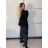 Elegantes Set aus kurzer Langarmjacke und Damenhose ALICE (S/M ONE SIZE) ITALIAN FASHION IMWHP25525