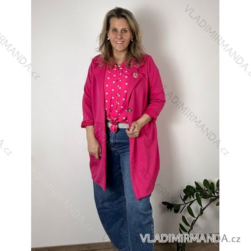 Sommerkleid oval Kurzarm Damen Übergröße (50/52/54 Einheitsgröße) ITALIAN FASHION IM425011