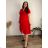 Šaty košilové oversize krátký rukáv dámské (M/L//XL ONE SIZE) ITALSKÁ MÓDA IM422525 L/XL weiß