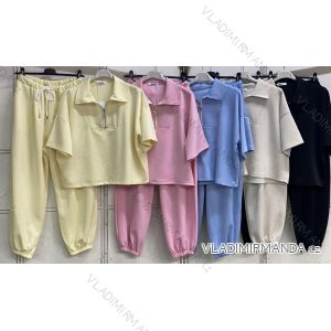 Ärmellose Jacke mit langen Ärmeln (uni sl) ITALIENISCHE Mode IMC17326