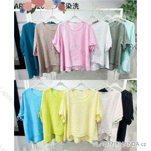 Ärmellose Jacke mit langen Ärmeln (uni sl) ITALIENISCHE Mode IMC17326