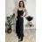 Elegante Hose mit Gürtel für Damen (S/M/L ONE SIZE) ITALIAN FASHION IM425057