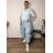 Übergroßer gestrickter Langarmpullover für Damen (S/M EINHEITSGRÖSSE) ITALIAN FASHION IMSN2416125