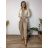 Sommerkleid oval Kurzarm Damen Übergröße (50/52/54 Einheitsgröße) ITALIAN FASHION IM425011