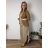Sommerkleid oval Kurzarm Damen Übergröße (50/52/54 Einheitsgröße) ITALIAN FASHION IM425011