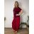Sommerkleid oval Kurzarm Damen Übergröße (50/52/54 Einheitsgröße) ITALIAN FASHION IM425011