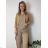 Dünne, langärmlige Damen-Frühlingsjacke (Einheitsgröße S/M) ITALIENISCHE MODE IMD24025/DUR