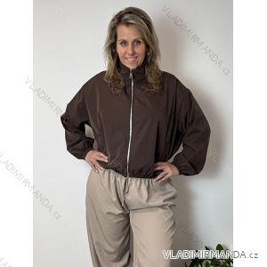 Langes Chiffon-Kurzarmkleid für Damen (S/M ONE SIZE) ITALIAN FASHION IMWGS231048