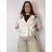Übergroßer gestrickter Langarmpullover für Damen (S/M EINHEITSGRÖSSE) ITALIAN FASHION IMSN2416125  Hellbeige