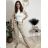 Sommerkleid oval Kurzarm Damen Übergröße (50/52/54 Einheitsgröße) ITALIAN FASHION IM425011