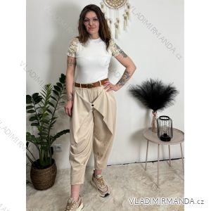 Elegante, lange Jogginghose für Damen (Einheitsgröße S/M/L) ITALIAN FASHION IMD23634