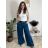Lange Sommer-Haremshose für Damen (42/44/46 Einheitsgröße) ITALIAN FASHION IM424361