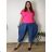 Elegante Hose mit Gürtel für Damen (S/M/L ONE SIZE) ITALIAN FASHION IM425057