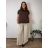 Tunika mit Anhänger Kurzarm Damen Übergröße (3XL/4XL ONE SIZE) ITALIAN FASHION IMC23020
