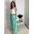 Elegantes Hemd Langarm Damen Kleid (S / M ONE SIZE) ITALIAN FASHION IMWY21734