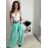 Elegantes Hemd Langarm Damen Kleid (S / M ONE SIZE) ITALIAN FASHION IMWY21734