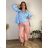 Damen Sommer Tanktop (XS/S/M Einheitsgröße) ITALIAN FASHION IMWHD252145 50/52/54 leichte Minze