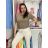 Elegante, lange Jogginghose für Damen (Einheitsgröße S/M/L) ITALIAN FASHION IMD23634
