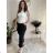 Sommerkleid oval Kurzarm Damen Übergröße (50/52/54 Einheitsgröße) ITALIAN FASHION IM425011