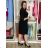 Damen 3/4 Langarm-Hemdkleid (XS/S/M Einheitsgröße) ITALIAN FASHION IMD25030