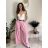 Kurzärmliges Sommer-Freizeitkleid für Damen (S/M/L EINHEITSGRÖSSE) ITALIAN FASHION IMWGB25022
