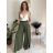 Kurzärmliges Sommer-Freizeitkleid für Damen (S/M/L EINHEITSGRÖSSE) ITALIAN FASHION IMWGB25022 S / M / L beige