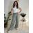 Elegantes Hemd Langarm Damen Kleid (S / M ONE SIZE) ITALIAN FASHION IMWY21734