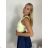 Tílko letní icecool dámské (S/M ONE SIZE) ITALSKÁ MÓDA IMM21634 XS/S/M weiß