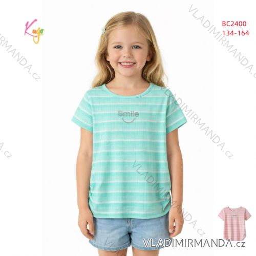 Warmes Mädchen-Sweatshirt mit Reißverschluss (134-164) KUGO M2513