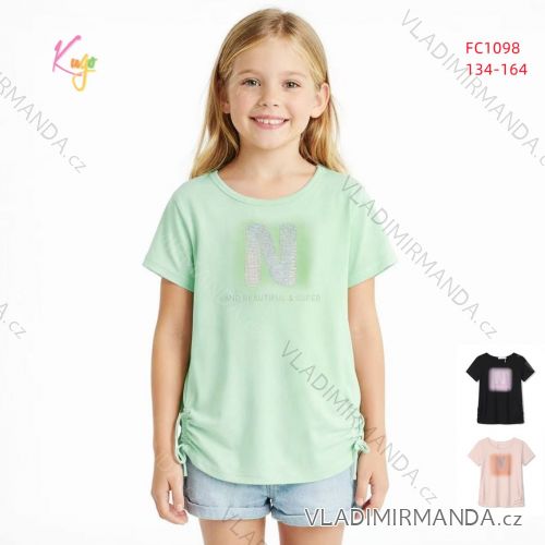 Warmes Mädchen-Sweatshirt mit Reißverschluss (134-164) KUGO M2513