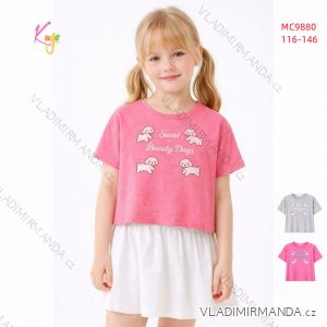 Warmes Mädchen-Sweatshirt mit Reißverschluss (134-164) KUGO M2513