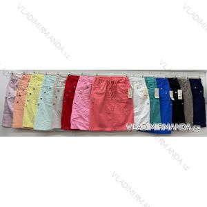 Sommerkleid oval Kurzarm Damen Übergröße (50/52/54 Einheitsgröße) ITALIAN FASHION IM425011